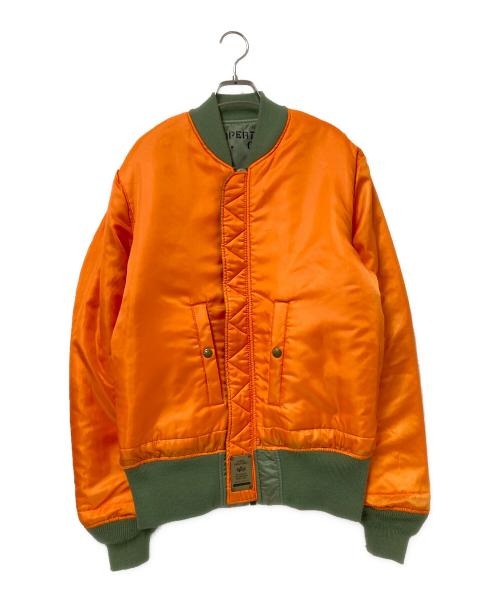 ALPHA（アルファ）ALPHA (アルファ) リバーシブルジャケット オリーブ サイズ:Lの古着・服飾アイテム