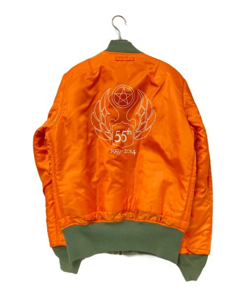 ALPHA（アルファ）ALPHA (アルファ) リバーシブルジャケット オリーブ サイズ:Lの古着・服飾アイテム