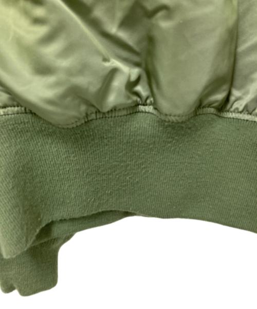 ALPHA（アルファ）ALPHA (アルファ) リバーシブルジャケット オリーブ サイズ:Lの古着・服飾アイテム