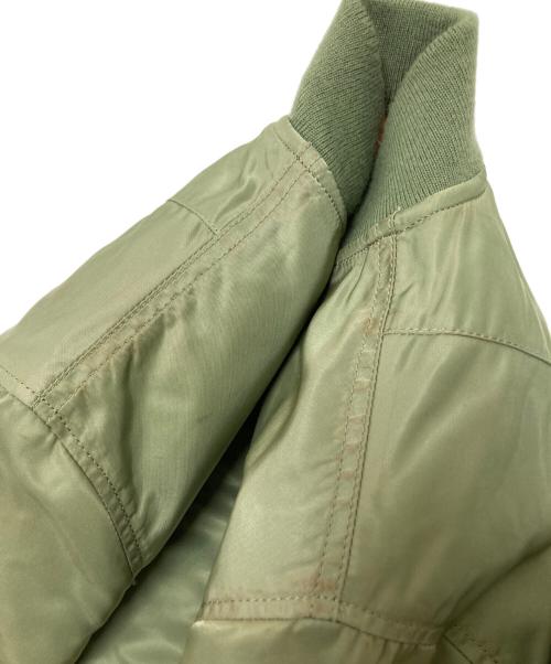 ALPHA（アルファ）ALPHA (アルファ) リバーシブルジャケット オリーブ サイズ:Lの古着・服飾アイテム