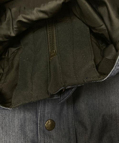 THE NORTH FACE（ザ ノース フェイス）THE NORTH FACE (ザ ノース フェイス) MOUNTAIN LIGHT DENIM JACKET インディゴ×ブラック サイズ:Sの古着・服飾アイテム