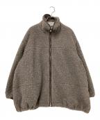 COCODEALココディール）の古着「ボアブルゾン」｜ブラウン