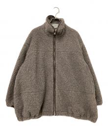 COCODEAL（ココディール）の古着「ボアブルゾン」｜ブラウン