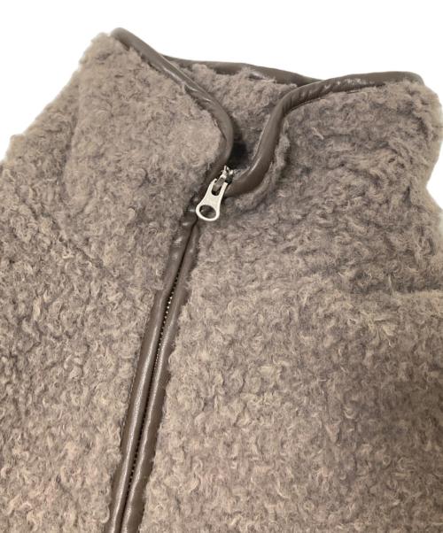 COCODEAL（ココディール）COCODEAL (ココディール) ボアブルゾン ブラウン サイズ:2の古着・服飾アイテム