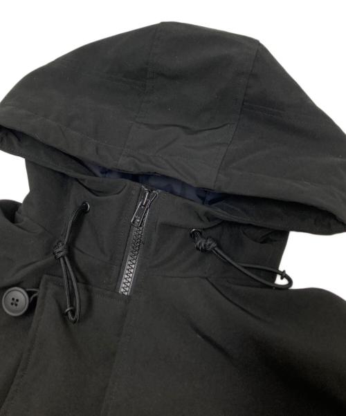 DANTON（ダントン）DANTON (ダントン) ミリタリー中綿フーデッドコート ブラック サイズ:Mの古着・服飾アイテム
