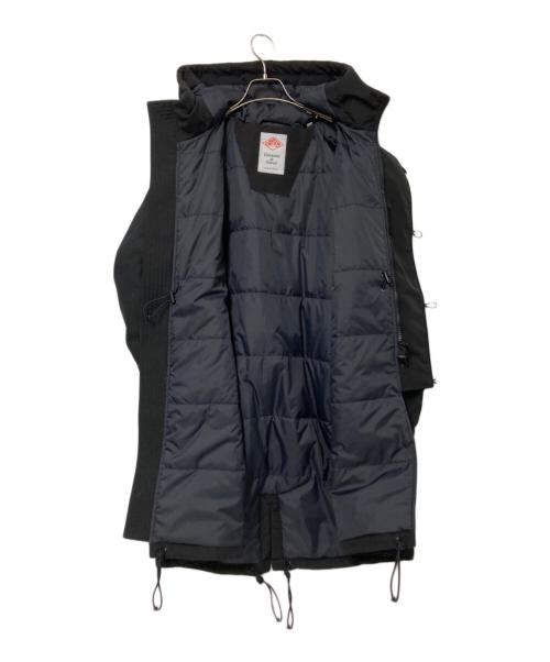 DANTON（ダントン）DANTON (ダントン) ミリタリー中綿フーデッドコート ブラック サイズ:Mの古着・服飾アイテム
