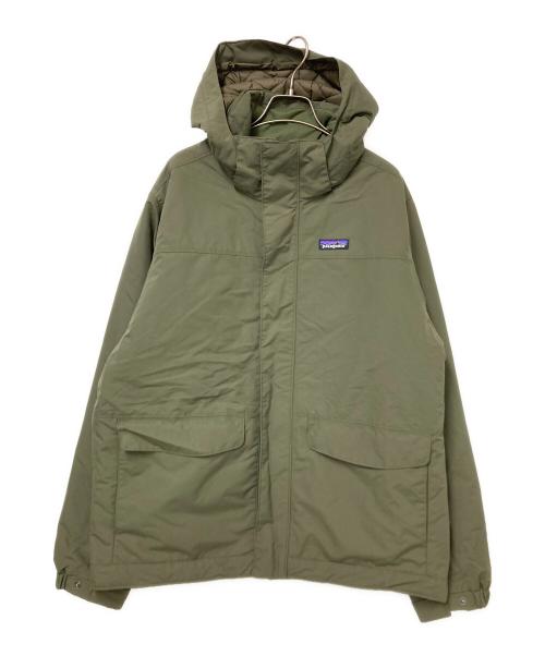 Patagonia（パタゴニア）Patagonia (パタゴニア) Isthmus Jacket/フーデッドジャケット グリーン サイズ:Lの古着・服飾アイテム
