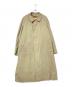 Aquascutum（アクアスキュータム）の古着「ライナー付バルマカーンコート」｜ベージュ