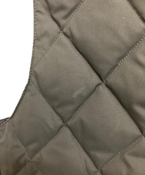 TAION（タイオン）TAION (タイオン) SHIPS (シップス) 別注キルティングダウンベスト グレー サイズ:Mの古着・服飾アイテム