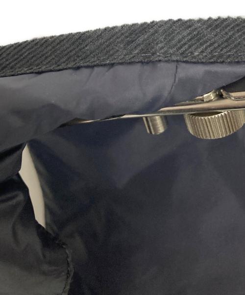 TAION（タイオン）TAION (タイオン) SHIPS (シップス) 別注キルティングダウンベスト グレー サイズ:Mの古着・服飾アイテム