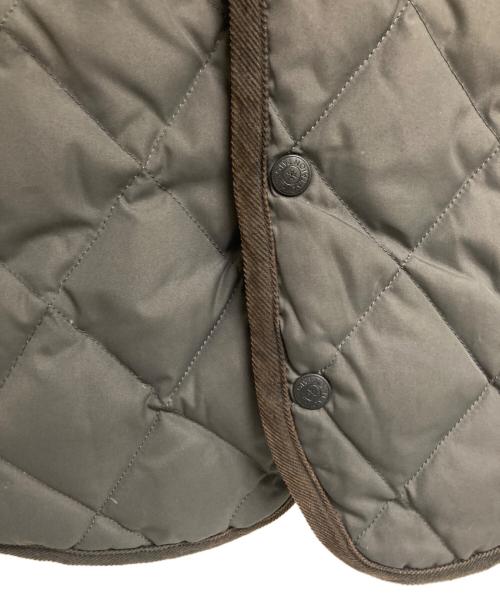 TAION（タイオン）TAION (タイオン) SHIPS (シップス) 別注キルティングダウンベスト グレー サイズ:Mの古着・服飾アイテム