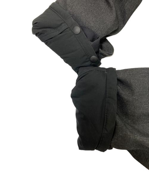 TAKEO KIKUCHI（タケオキクチ）TAKEO KIKUCHI (タケオキクチ) ライナー付きダウンジャケット グレー×ブラック サイズ:2の古着・服飾アイテム