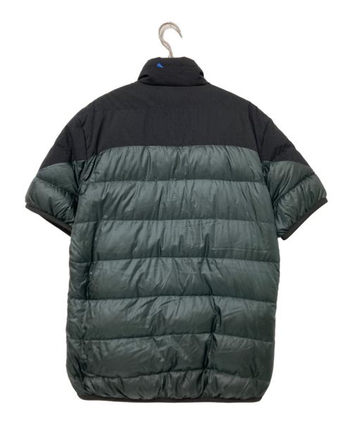 KLATTERMUSEN（クレッタルムーセン）KLATTERMUSEN (クレッタルムーセン) 半袖プルオーバーダウン グレー×ブラック サイズ:Sの古着・服飾アイテム