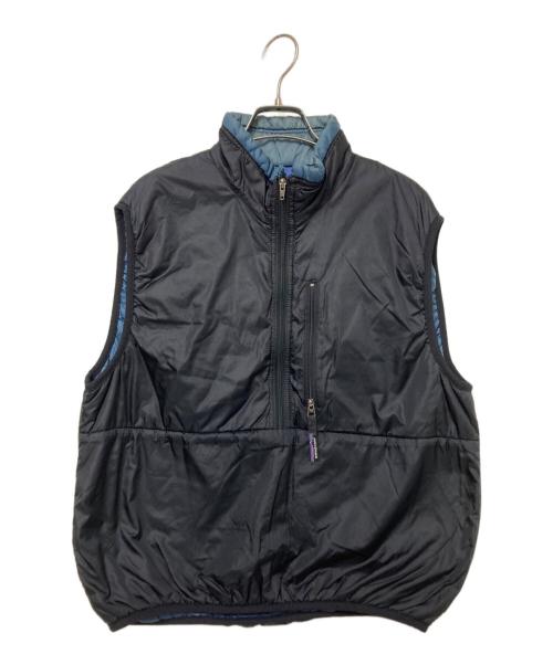 Patagonia（パタゴニア）Patagonia (パタゴニア) パフボールベスト ブラック×ネイビー サイズ:Sの古着・服飾アイテム