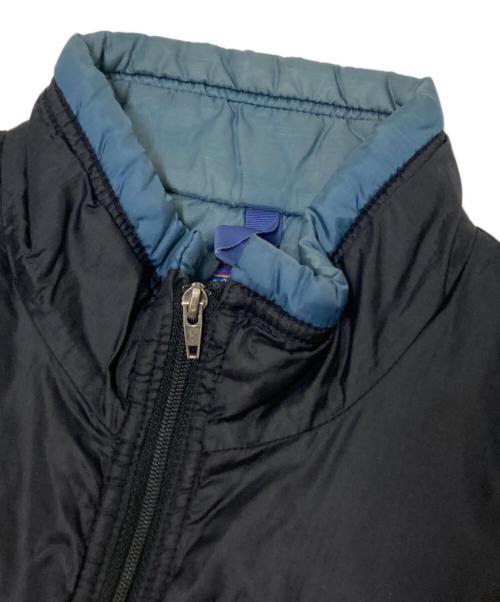Patagonia（パタゴニア）Patagonia (パタゴニア) パフボールベスト ブラック×ネイビー サイズ:Sの古着・服飾アイテム