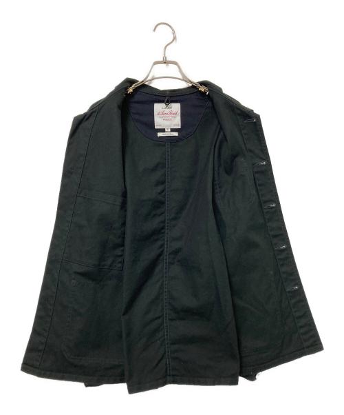 Le Sans Pareil（ル サン パレイユ）Le Sans Pareil (ル サン パレイユ) ANK (アニキ) 別注コットンカバーオール ブラック サイズ:40の古着・服飾アイテム