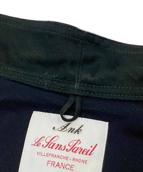 Le Sans Pareil（ル サン パレイユ）Le Sans Pareil (ル サン パレイユ) ANK (アニキ) 別注コットンカバーオール ブラック サイズ:40の古着・服飾アイテム