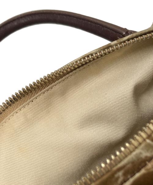 Salvatore Ferragamo（サルヴァトーレ フェラガモ）Salvatore Ferragamo (サルヴァトーレ フェラガモ) ハンドバッグ ブラウン×ホワイト サイズ:下記参照の古着・服飾アイテム