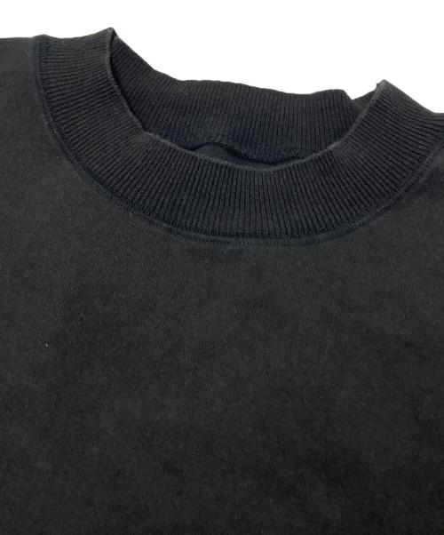 MHL（エムエイチエル）MHL (エムエイチエル) LIGHT DENSED COTTON JERSEY TOP ブラック サイズ:Lの古着・服飾アイテム