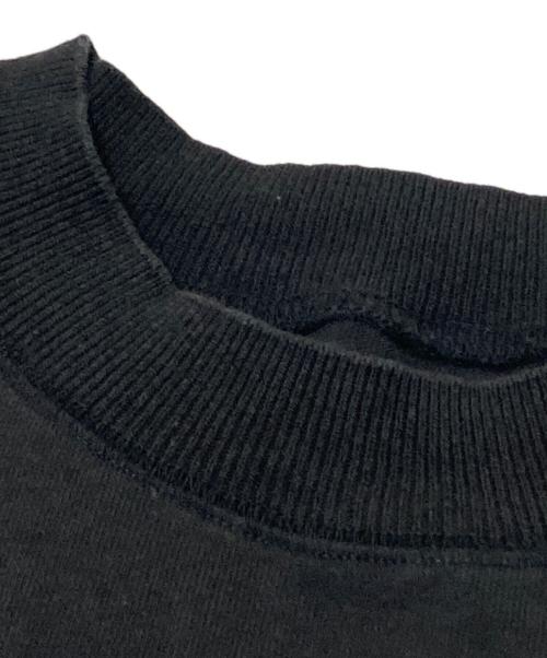 MHL（エムエイチエル）MHL (エムエイチエル) LIGHT DENSED COTTON JERSEY TOP ブラック サイズ:Lの古着・服飾アイテム