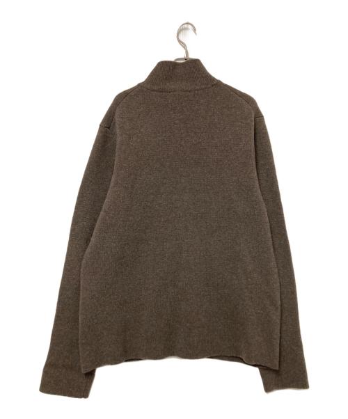 J.CREW（ジェイクルー）J.CREW (ジェイクルー) ドライバーズニット ブラウン サイズ:Lの古着・服飾アイテム