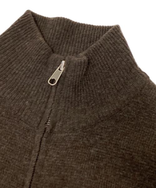 J.CREW（ジェイクルー）J.CREW (ジェイクルー) ドライバーズニット ブラウン サイズ:Lの古着・服飾アイテム