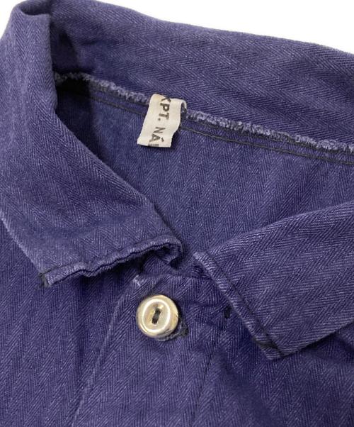 OZ KPT.NALEPKU PRESOV（オージー）OZ KPT.NALEPKU PRESOV (オージー) ワークジャケット ネイビー サイズ:下記参照の古着・服飾アイテム