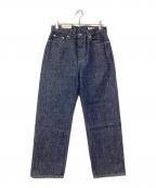 BEAUTY&YOUTHビューティーアンドユース）の古着「ハイツイスト デニム パンツ クラシック NO.7」｜インディゴ