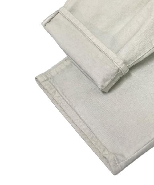 H BEAUTY&YOUTH（エイチ ビューティー&ユース）H BEAUTY&YOUTH (エイチ ビューティー&ユース) ホワイトデニムパンツ ホワイト サイズ:Mの古着・服飾アイテム