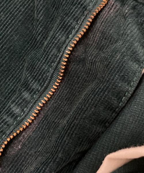 BEAMS PLUS（ビームスプラス）BEAMS PLUS (ビームスプラス) シンチバッグ付コーデュロイパンツ グリーン サイズ:Mの古着・服飾アイテム