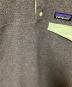 中古・古着 Patagonia (パタゴニア) ライトウェイトシンチラスナップT プルオーバー グレー×グリーン サイズ:L：6000円