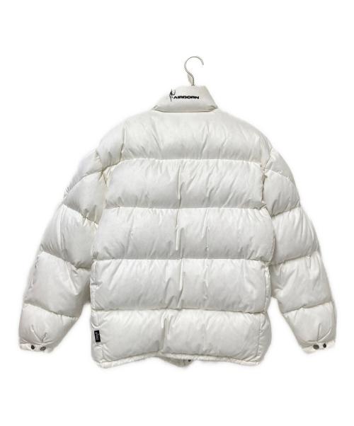 AIRBORN（エアボーン）AIRBORN (エアボーン) ダウンジャケット ホワイト サイズ:Lの古着・服飾アイテム