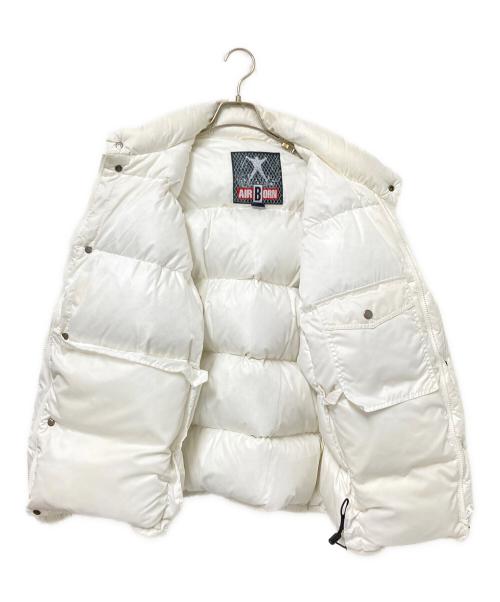 AIRBORN（エアボーン）AIRBORN (エアボーン) ダウンジャケット ホワイト サイズ:Lの古着・服飾アイテム