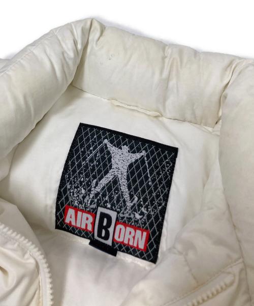 AIRBORN（エアボーン）AIRBORN (エアボーン) ダウンジャケット ホワイト サイズ:Lの古着・服飾アイテム