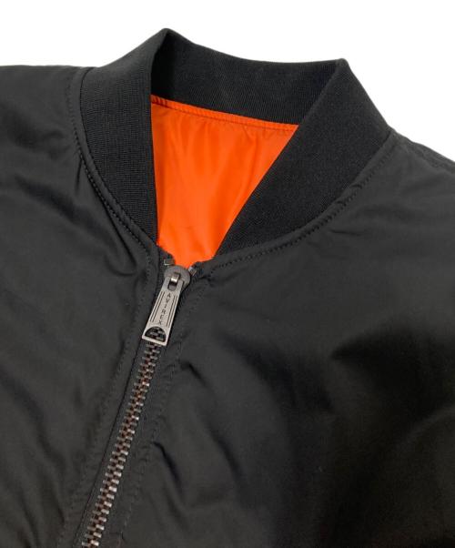AVIREX（アヴィレックス）AVIREX (アヴィレックス) リバーシブルブルゾン ブラック×オレンジ サイズ:2XLの古着・服飾アイテム