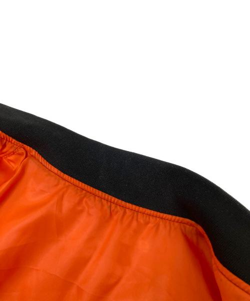 AVIREX（アヴィレックス）AVIREX (アヴィレックス) リバーシブルブルゾン ブラック×オレンジ サイズ:2XLの古着・服飾アイテム