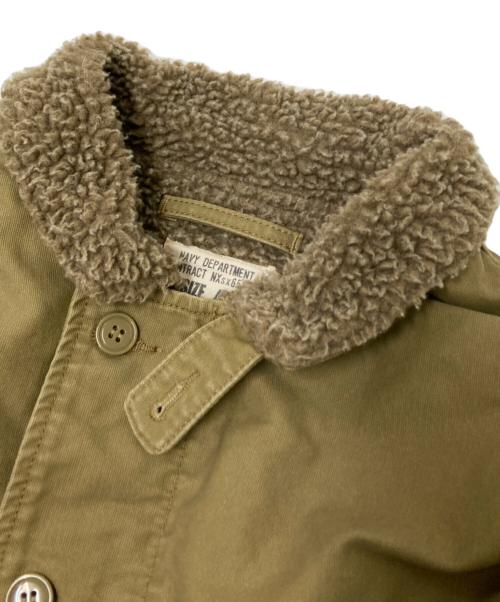 waiper（ワイパー）waiper (ワイパー) N-1 デッキジャケット オリーブ サイズ:48の古着・服飾アイテム