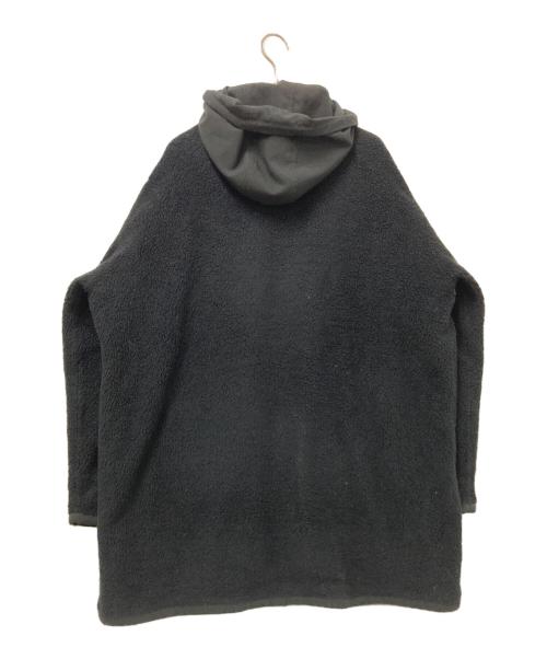 NINE（ナイン）NINE (ナイン) リバーシブルボアブルゾンコート ブラック サイズ:Fの古着・服飾アイテム