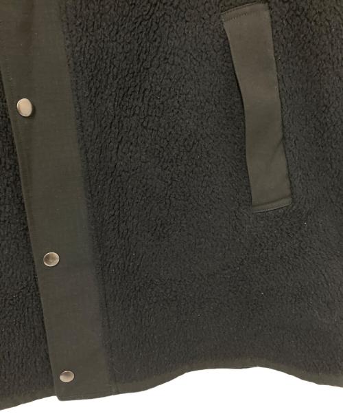 NINE（ナイン）NINE (ナイン) リバーシブルボアブルゾンコート ブラック サイズ:Fの古着・服飾アイテム