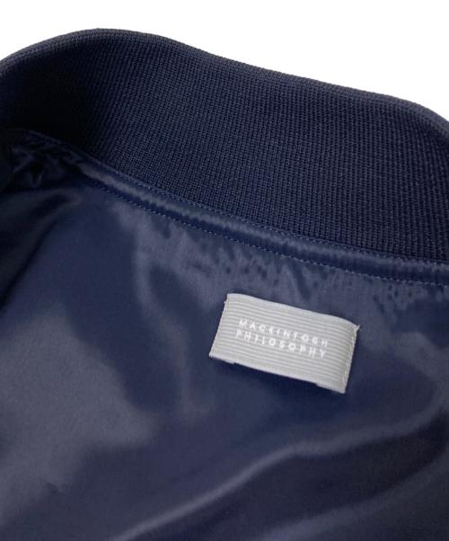 MACKINTOSH PHILOSOPHY（マッキントッシュ フィロソフィー）MACKINTOSH PHILOSOPHY (マッキントッシュ フィロソフィー) ブルゾン ネイビー サイズ:2の古着・服飾アイテム