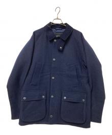 Barbour（バブアー）の古着「BEDALE WOOL」｜ネイビー