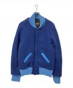 ROCK CREEK ATHLETICSロッククリークアスレチックス）の古着「スタジャン」｜ネイビー×ブルー