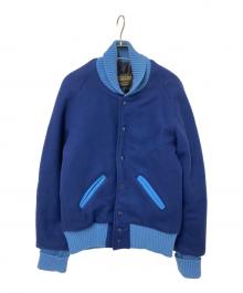 ROCK CREEK ATHLETICS（ロッククリークアスレチックス）の古着「スタジャン」｜ネイビー×ブルー