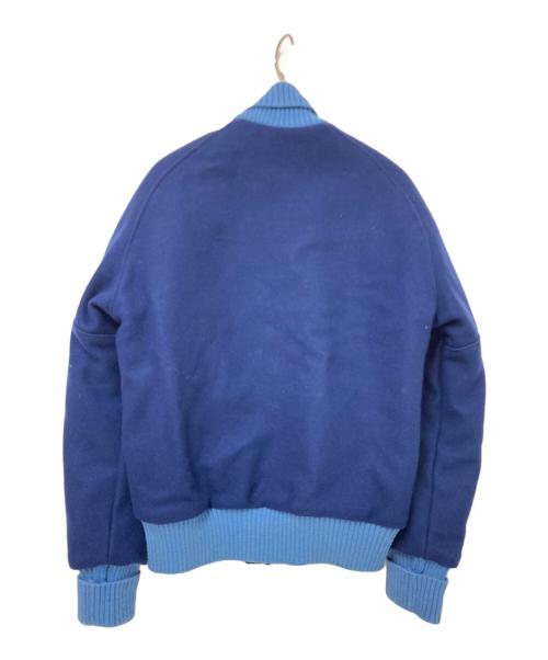 ROCK CREEK ATHLETICS（ロッククリークアスレチックス）ROCK CREEK ATHLETICS (ロッククリークアスレチックス) スタジャン ネイビー×ブルー サイズ:XSの古着・服飾アイテム