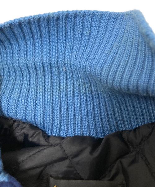 ROCK CREEK ATHLETICS（ロッククリークアスレチックス）ROCK CREEK ATHLETICS (ロッククリークアスレチックス) スタジャン ネイビー×ブルー サイズ:XSの古着・服飾アイテム