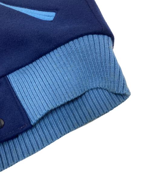 ROCK CREEK ATHLETICS（ロッククリークアスレチックス）ROCK CREEK ATHLETICS (ロッククリークアスレチックス) スタジャン ネイビー×ブルー サイズ:XSの古着・服飾アイテム