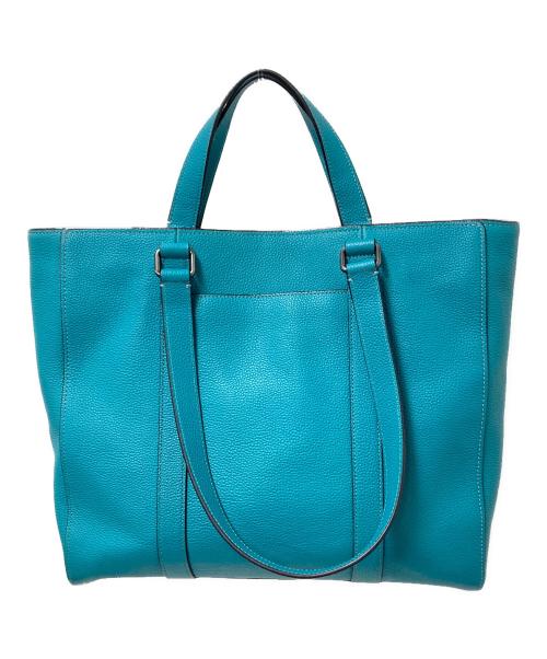 COACH（コーチ）COACH (コーチ) ハドソン ダブル ハンドル トート グリーン サイズ:下記参照の古着・服飾アイテム