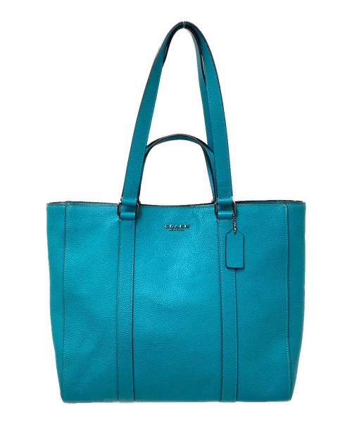 COACH（コーチ）COACH (コーチ) ハドソン ダブル ハンドル トート グリーン サイズ:下記参照の古着・服飾アイテム