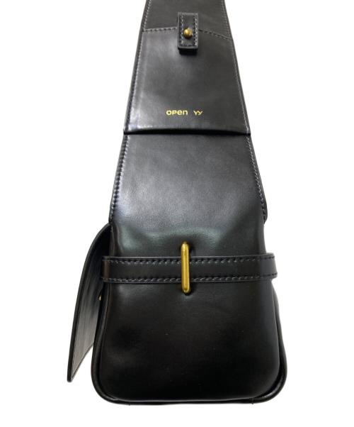 OPEN YY（オープンワイワイ）OPEN YY (オープンワイワイ) LEATHER BELTING DUFFLE BAG ブラック サイズ:下記参照の古着・服飾アイテム
