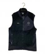 F.C.R.B.エフシーレアルブリストル）の古着「HYBRID FLEECE VEST」｜ブラック